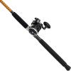 image:imageUgly Stik Bigwater Casting Fishing Rod amp Penn Rival Level Wind Conventional Reel Combo15 Size Reel  9  Medium Light  2pc