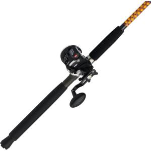 image:imageUgly Stik Bigwater Casting Fishing Rod amp Penn Rival Level Wind Conventional Reel Combo15 Size Reel  9  Medium Light  2pc