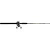 image:imageUgly Stik 7 Camo Conventional Fishing Rod and Reel Casting Combo Right Handle Position Ugly Tech Construction With Clear Tip Design 1Piece Rod Size 20 2 Ball Bearing Conventional Reel
