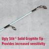 image:imageUgly Stik Carbon Inshore Spinning Rod Durable and Balanced Fishing Rod 24Ton Graphite Blank Solid Graphite Tip for Increased Sensitivity7  Medium Light  1pc  612lb