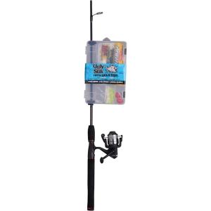 image:imageUgly Stik Catch Ugly Fish Spinning Reel and Fishing Rod Combo KitLake Pond  30 Size Reel  6  Medium  2pc