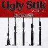 image:imageUgly Stik 66 GX2 Spinning Rod Three Piece Spinning Rod 615lb Line Rating Medium Rod Power Moderate Fast Action 1858 oz Lure RatingOld Model
