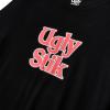 image:imageUgly Stik Logo Short Sleeve TShirt CottonPoly Blend Mens Classic Fit Fishing Shirts for MenGrey