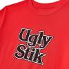 image:imageUgly Stik Logo Short Sleeve Youth TShirt CottonPoly Blend Mens Classic Fit Fishing Shirt for KidsRed