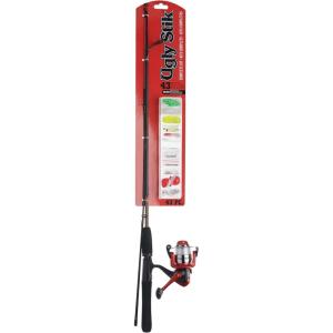 image:imageUgly Stik 5 Complete Spinning Kit Fishing Rod and Reel Spinning Combo Ugly Tech Construction with Clear Tip Design 5 2Piece Rod Red