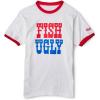 image:imageUgly Stik Womens Ugly Stik Womens Fish Ugly Ringer TeeWhite